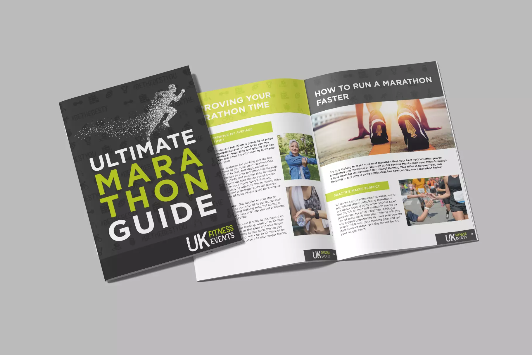 Ultimate marathon guide mockup