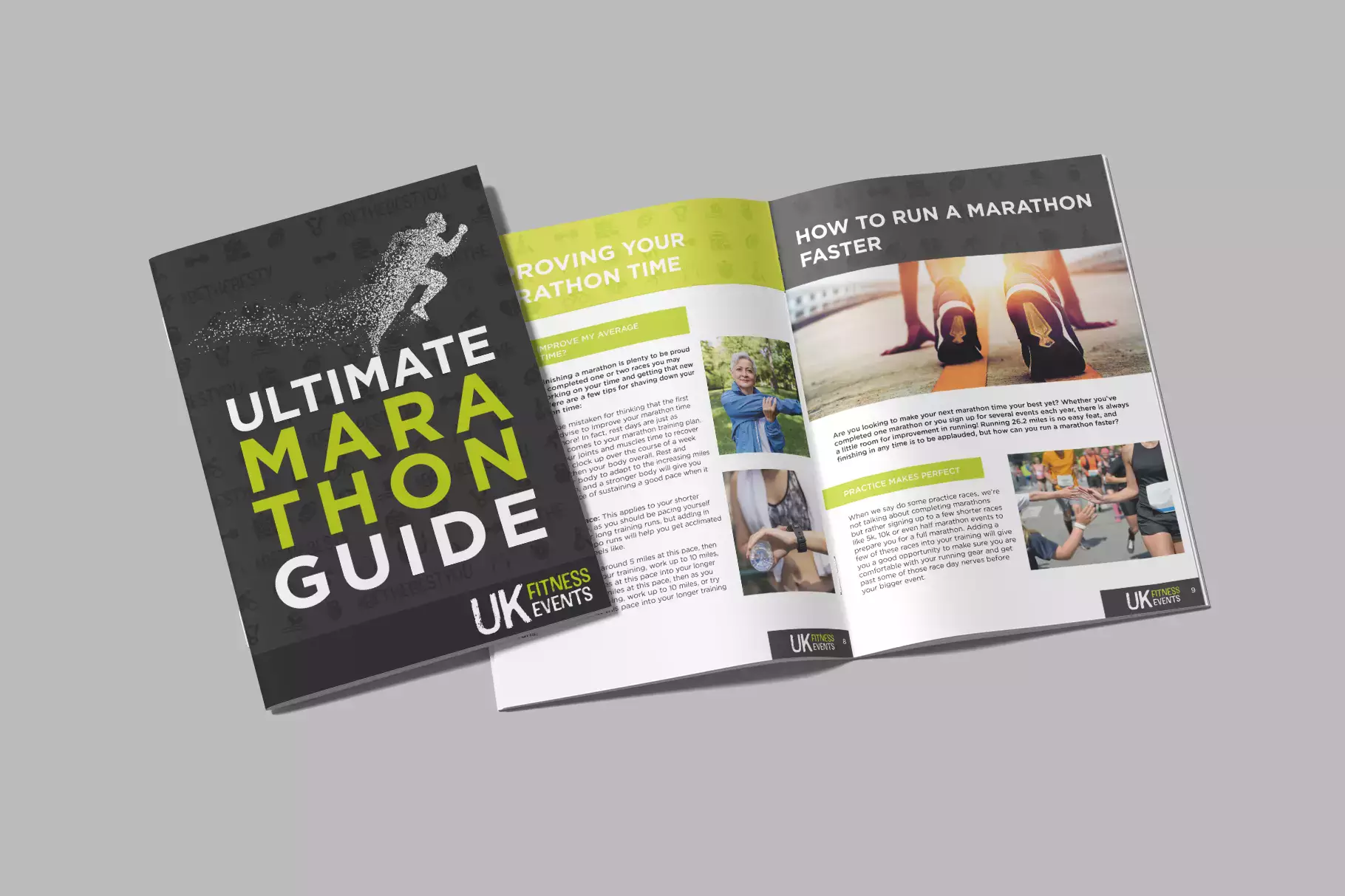 Ultimate marathon guide Ultimate marathon guide mockup