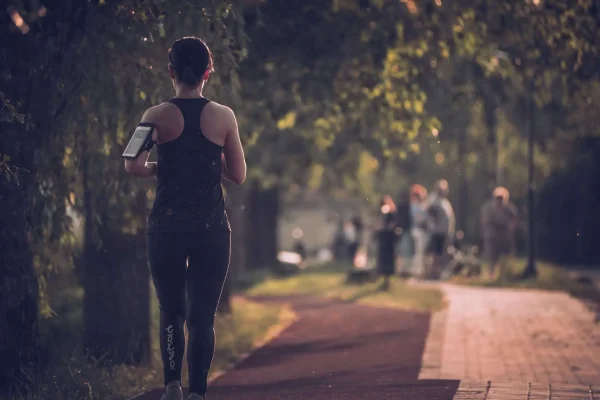 a runner running 5k every day