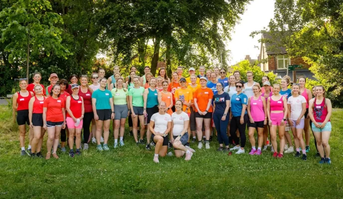 Women at Run The World Manchester